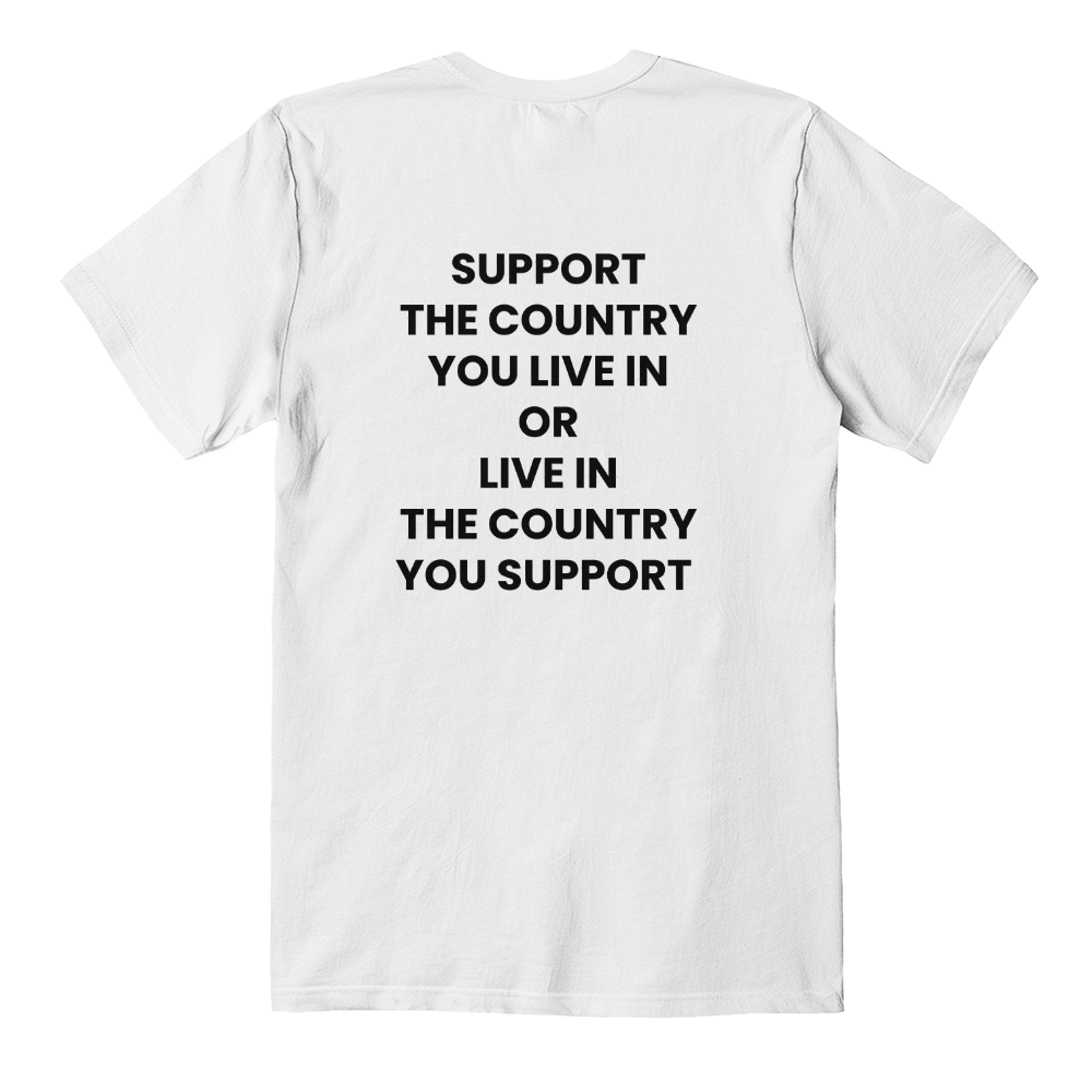 Patriot's Choice Tee – Support the Country You Live In Graphic T-Shirt for Unity & Pride