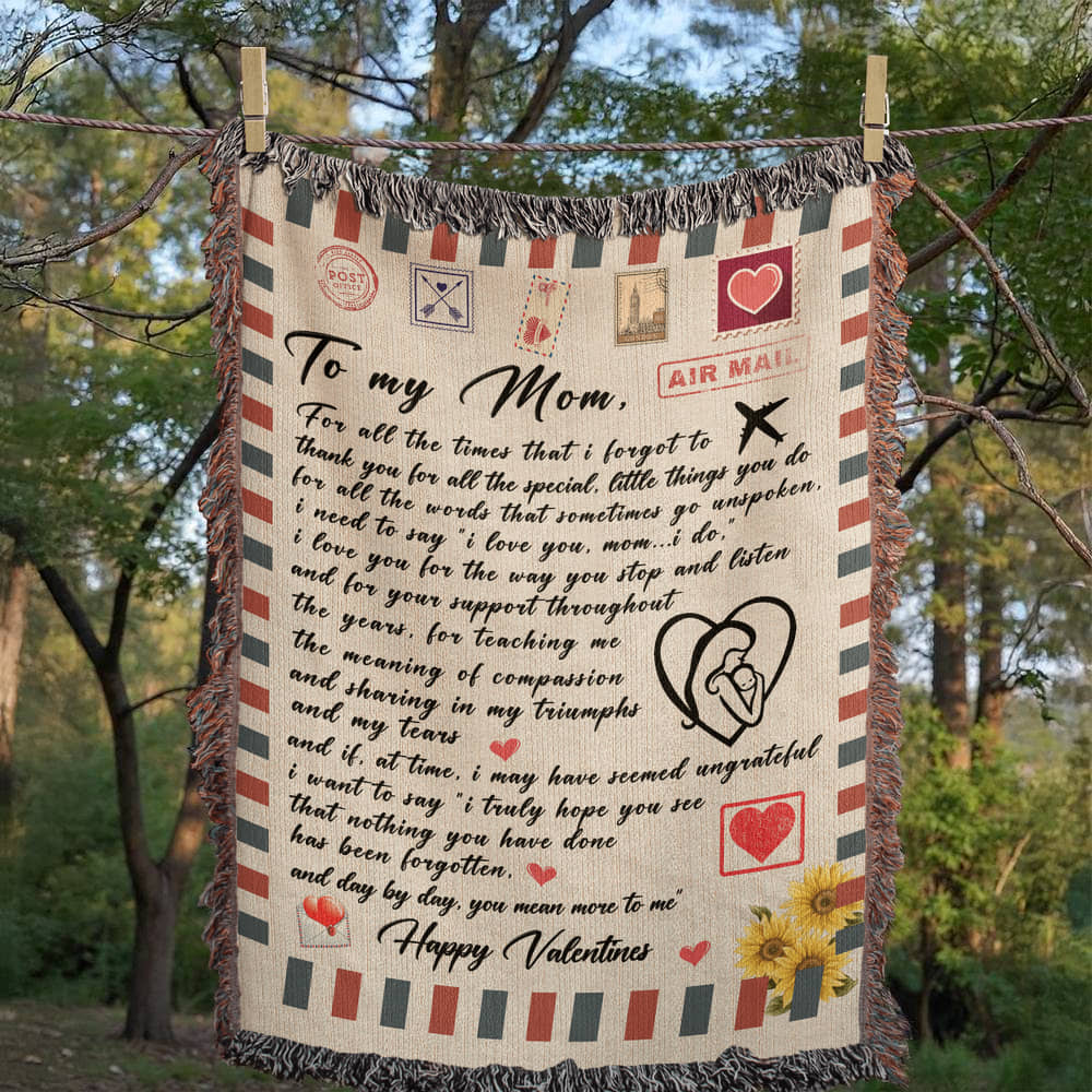 To My Mom: A Heartfelt Valentine’s Blanket for All the Times I Forgot to Thank You