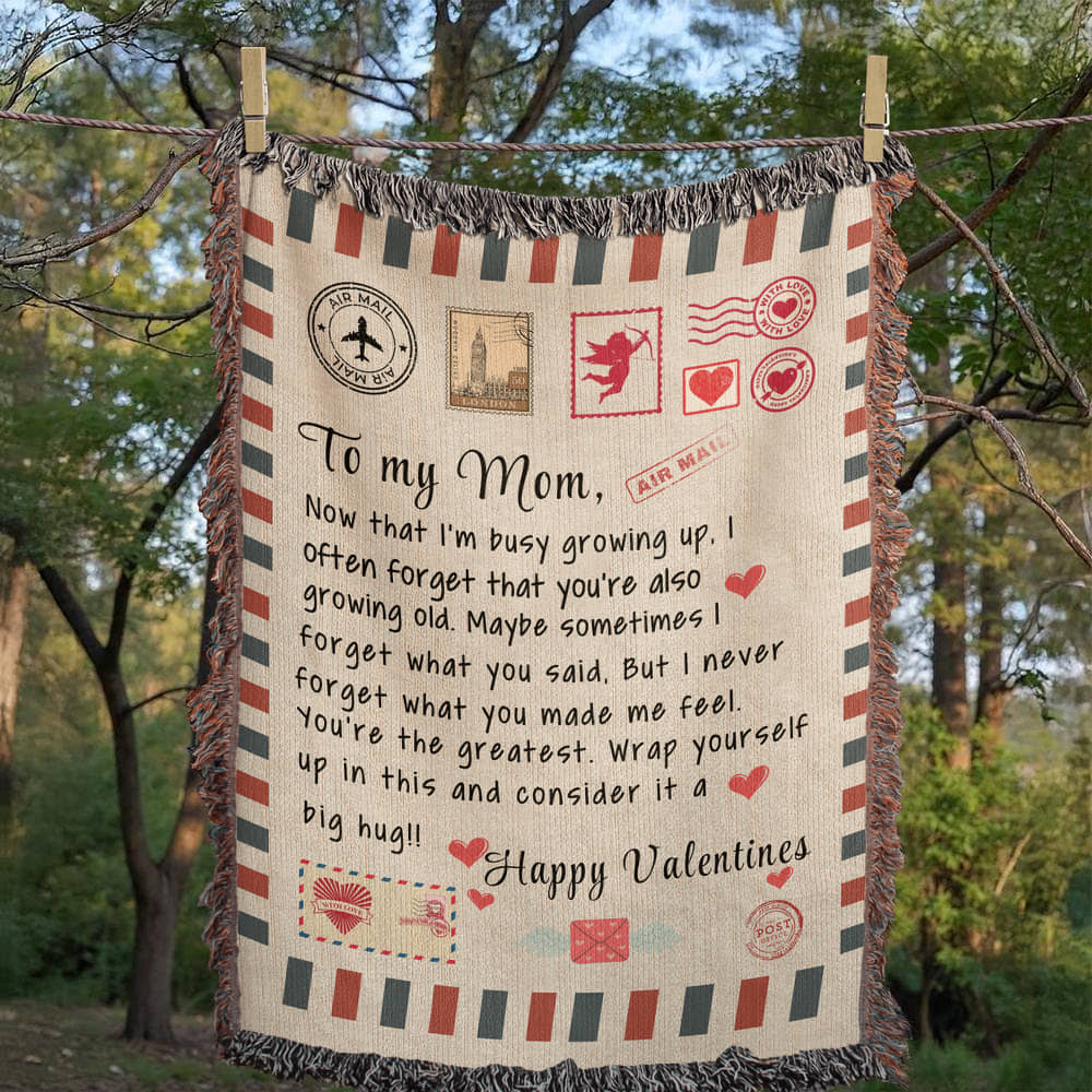 To My Mom: A Heartfelt Blanket for All the Times I Forget