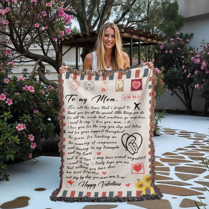 To My Mom: A Heartfelt Valentine’s Blanket for All the Times I Forgot to Thank You