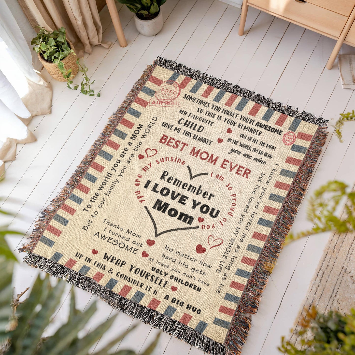 Best Mom Ever: A Humorous and Heartfelt Blanket to Remind You of Your Awesomeness