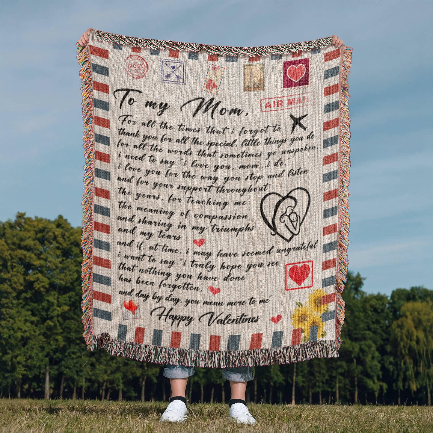 To My Mom: A Heartfelt Valentine’s Blanket for All the Times I Forgot to Thank You