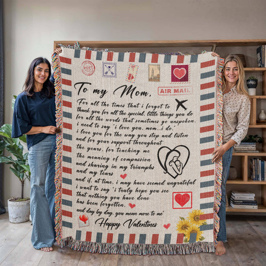 To My Mom: A Heartfelt Valentine’s Blanket for All the Times I Forgot to Thank You