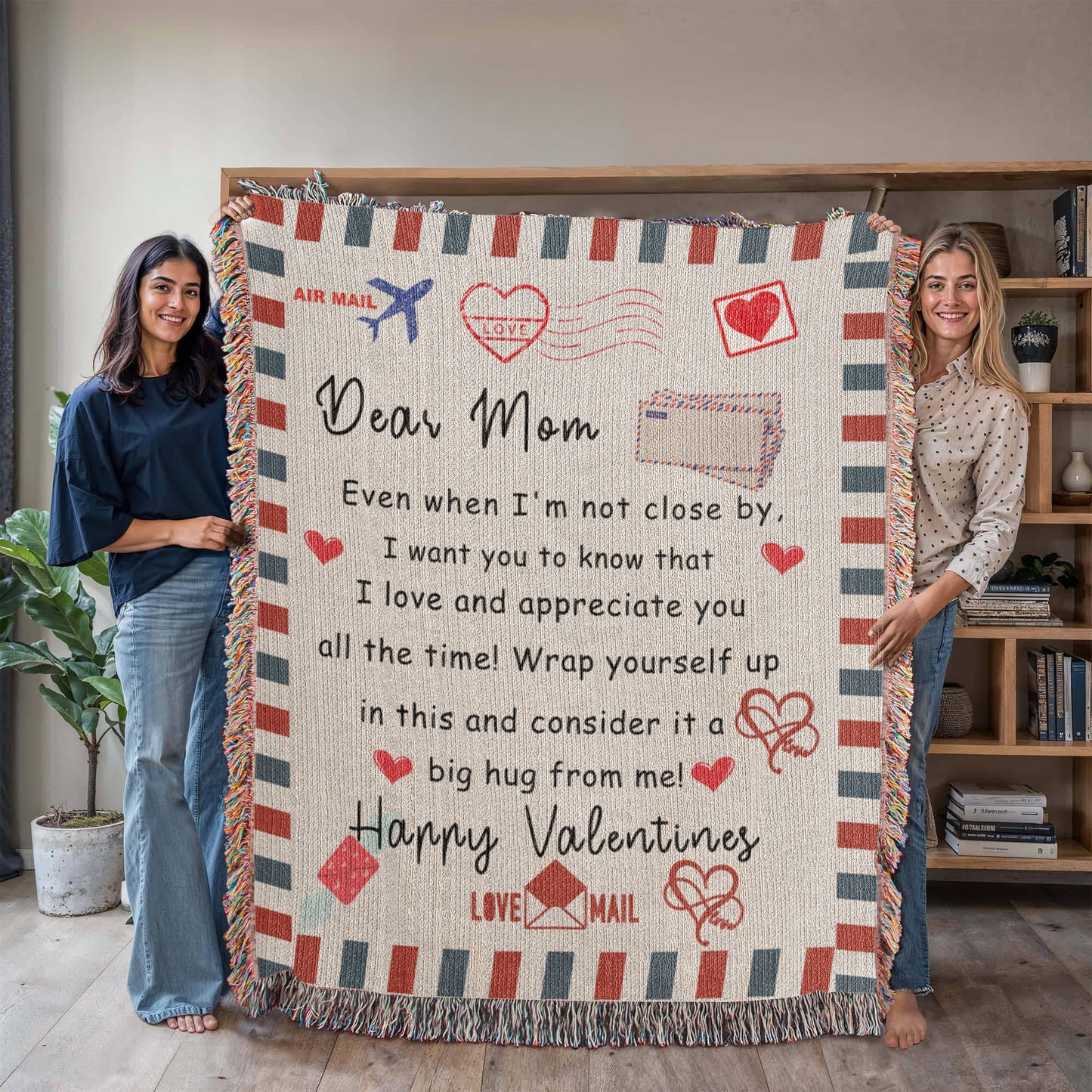 To My Mom: A Heartfelt Blanket for When I'm Not Close By - From Your Son