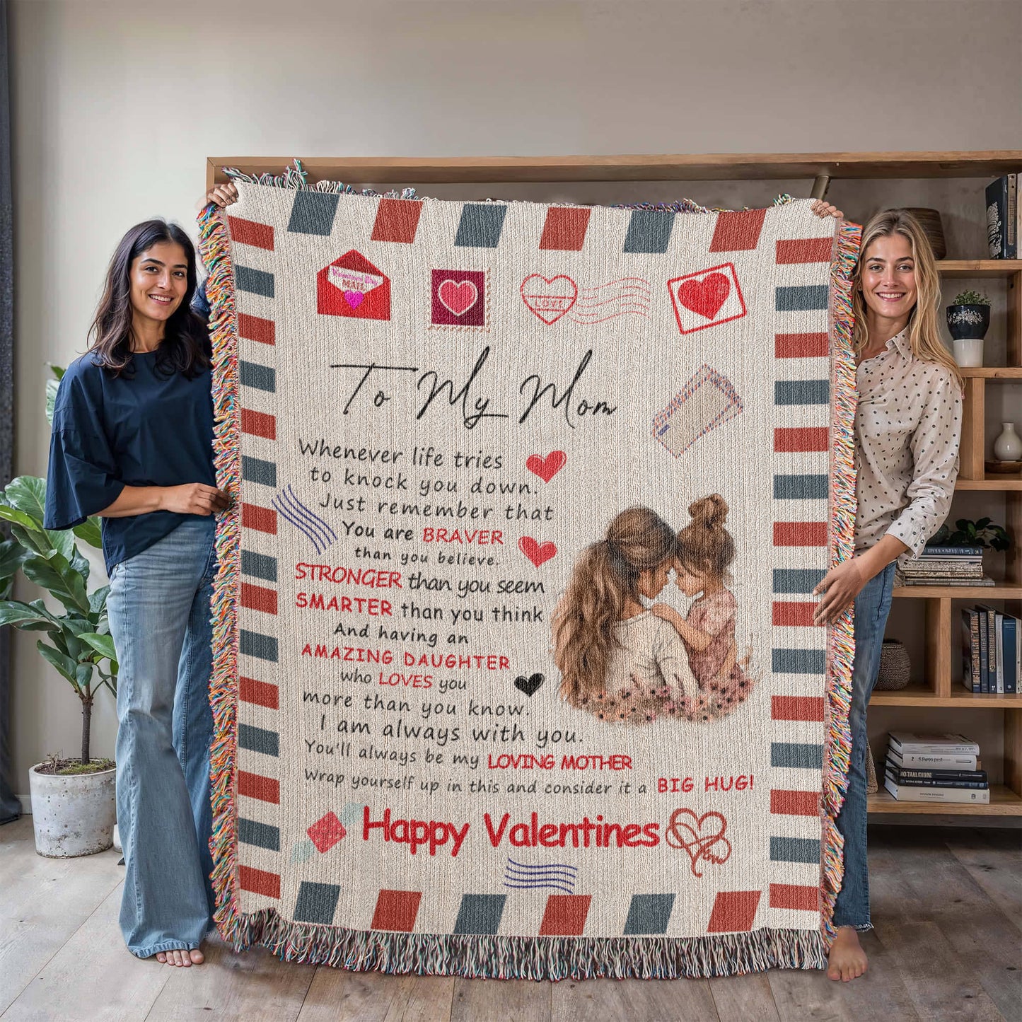 To My Mom: A Heartfelt Blanket from Your Daughter