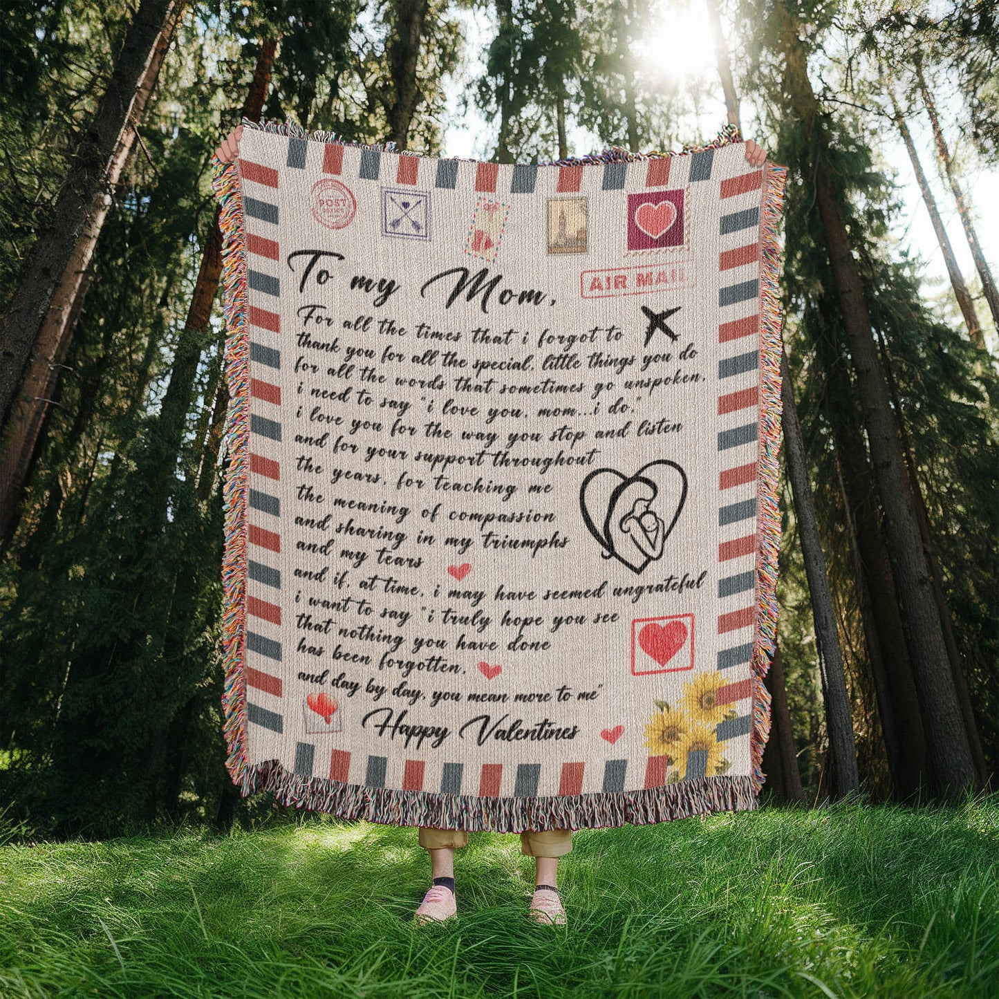 To My Mom: A Heartfelt Valentine’s Blanket for All the Times I Forgot to Thank You