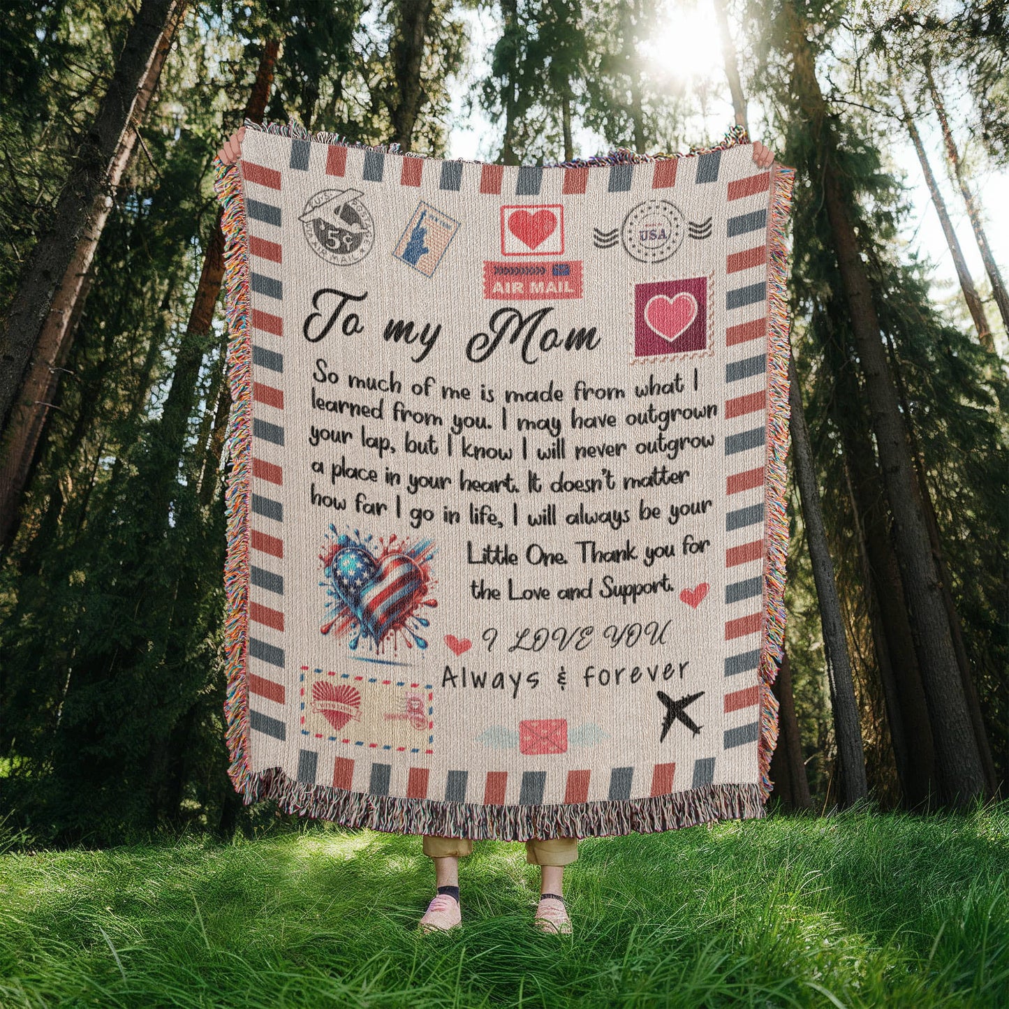 To My Mom: A Heartfelt Blanket for All the Lessons You've Taught Me