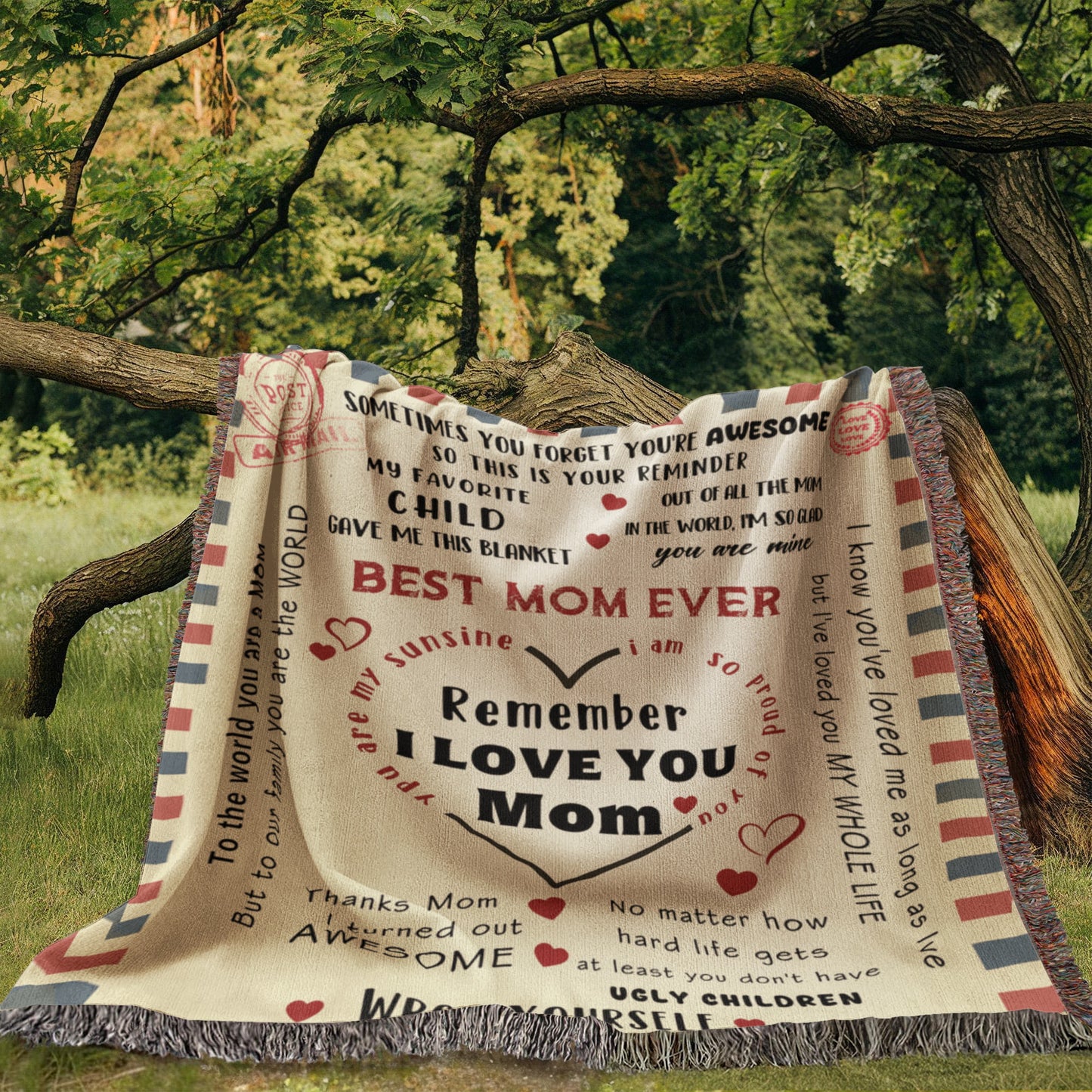 Best Mom Ever: A Humorous and Heartfelt Blanket to Remind You of Your Awesomeness