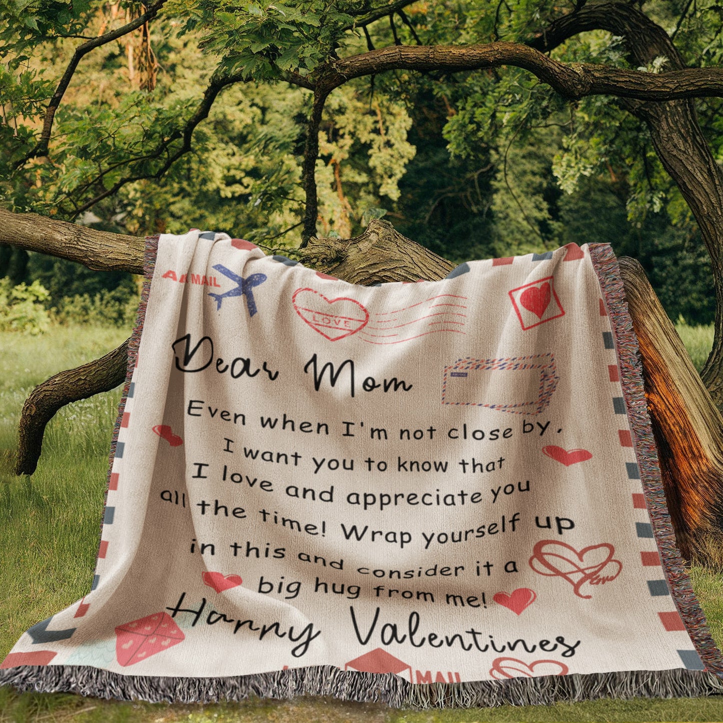 To My Mom: A Heartfelt Blanket for When I'm Not Close By - From Your Son