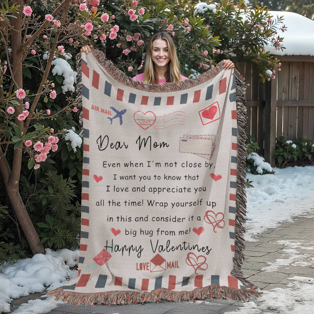 To My Mom: A Heartfelt Blanket for When I'm Not Close By - From Your Son