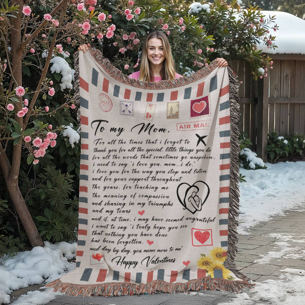 To My Mom: A Heartfelt Valentine’s Blanket for All the Times I Forgot to Thank You