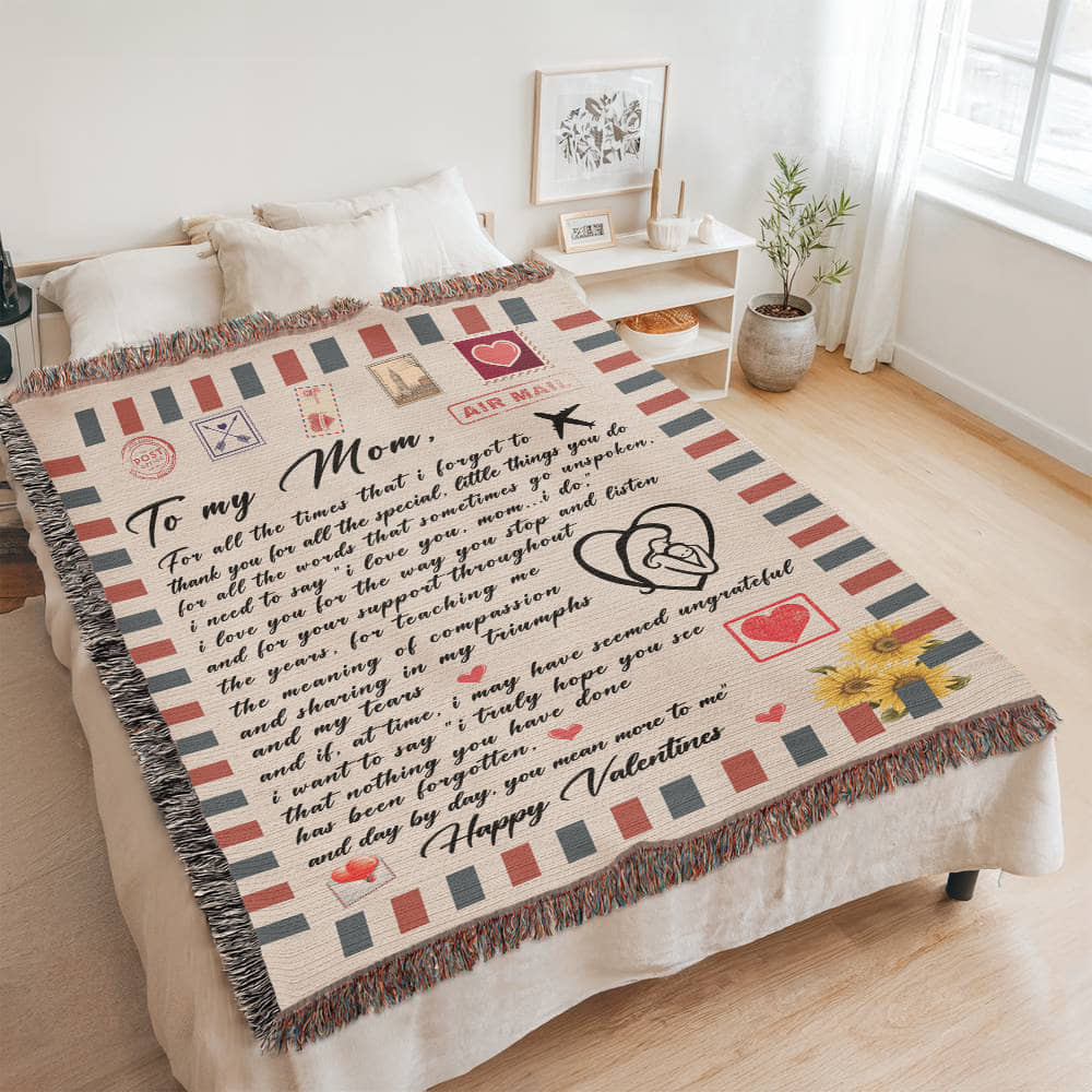 To My Mom: A Heartfelt Valentine’s Blanket for All the Times I Forgot to Thank You