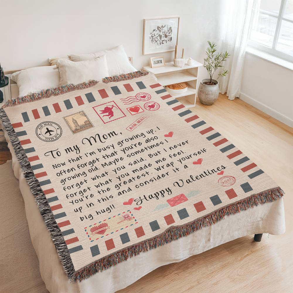 To My Mom: A Heartfelt Blanket for All the Times I Forget